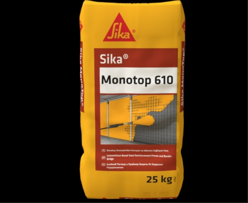 Sika MonoTop-610- Donatıyı korozyondan koruyan ve aderans sağlayan harç